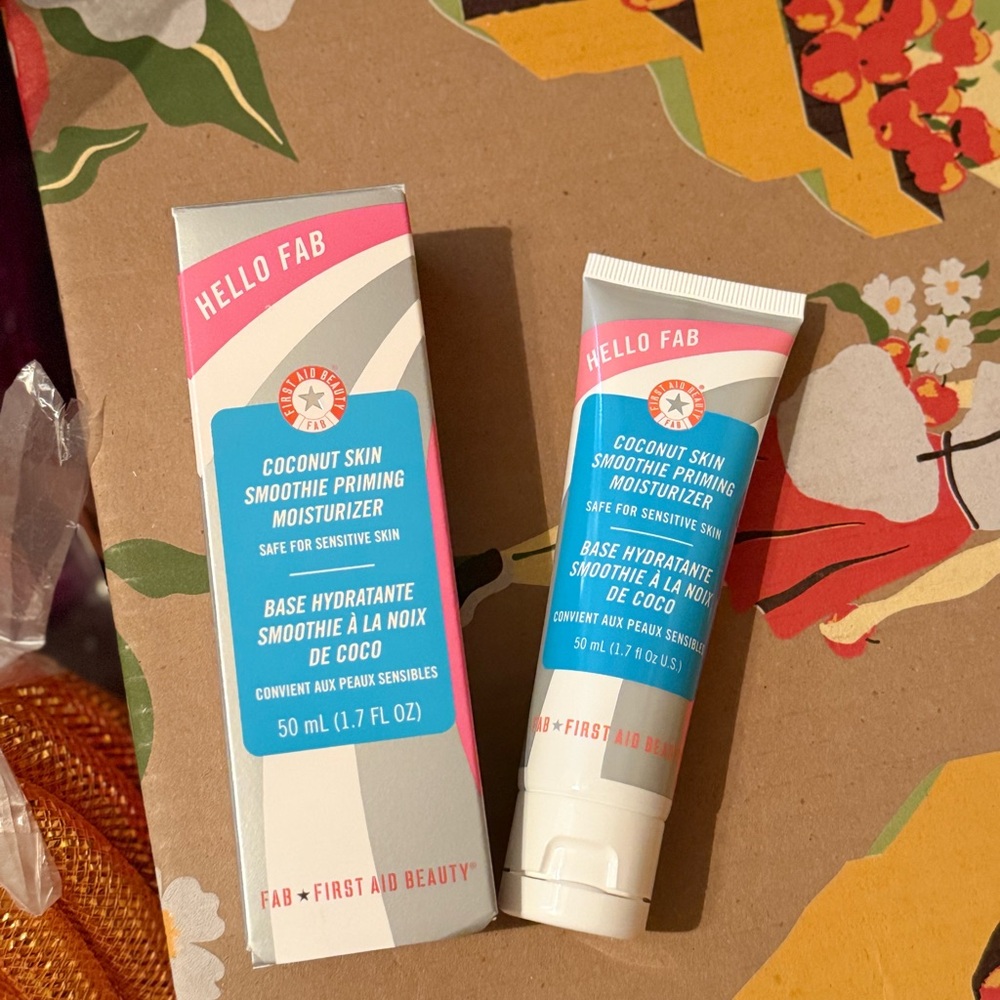 NWT First Aid Beauty Coconut Priming Moisturizer